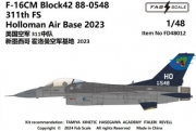 [사전 예약] FD48012 1/48 USAF F-16CM Blk42 311st FS Holloman Air Base 2023