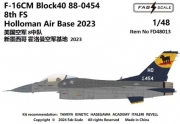 [사전 예약] FD48013 1/48 USAF F-16CM Blk40 8th FS Holloman Air Base 2023