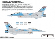[사전 예약] FD48048 1/48 F-16C Block30 Flanker-E Scheme 706th Aggressor Squadron Nellis AFB