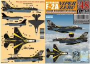 [사전 예약] DXM51-4373 1/48 JASDF F-2A Viper Zero 8SQ 60th Anniversary 2020 Panther Spots