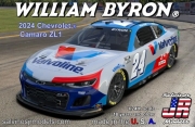 [사전 예약] SJM-2024WBV 1/24 William Byron 2024 NASCAR Chevrolet Camaro ZL1 Race Car (Valvoline) (Ltd Prod)