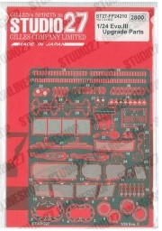 [사전 예약] ST27-FP24210 1/24 Lancer Evo.3 Upgrade Parts for Hasegawa