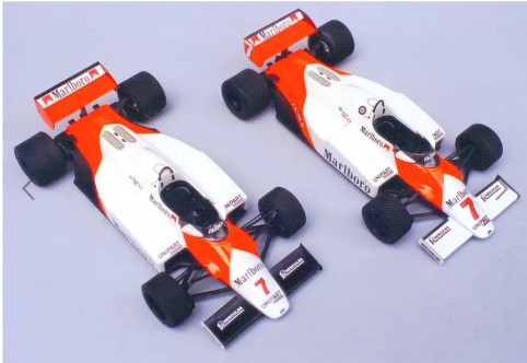 FK-2031 1/20 McLaren MP4/1C Long Beach + Senna Test