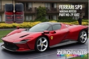 [사전 예약] ZP-1007 Ferrari SP3 Magma Rosso Paint Set 2x30ml
