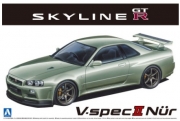 AOS06275 1/24 Nissan BNR34 Skyline GT-R V-Spec II Nur. 02