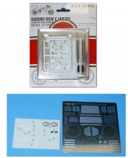 [사전 예약] EX13001 1/12 Suzuki RGV500 1993 Detail Parts (included Metal Front fork/L.Strike Sponsor Decals)