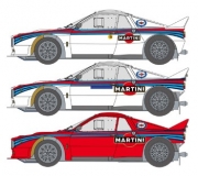 SHK-D504 1/24 Lancia Martini 037 1983-85 Option Decal Set