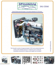 [사전 예약] DD60 1/24 Peterbilt 377/378 Series Detroit Diesel 60 Engine