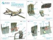 [사전 예약] QD72193 1/72 B-26F/G Marauder 3D-Printed & coloured Interior on decal paper (Hasegawa)