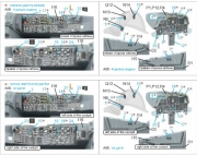 [사전 예약] QDS-48586 1/48 A-10A Warthog 3D-Printed & coloured Interior on decal paper (GWH) (small version)