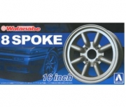 [사전 예약] AOS05248 1/24 RS Watanabe 8 Spoke 16 Inch Wheels