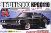 [사전 예약] FUJ03803 1/24 Nissan Skyline 2000 KPGC110 Full-Works Version /w Engine