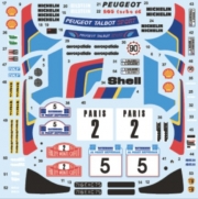 DP314 1/24 Peugeot 205 Turbo 16 WRC 1985 for Tamiya
