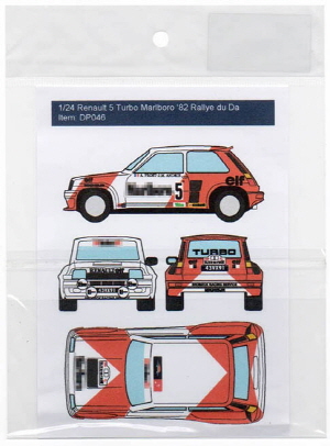 DP046 1/24 Renault 5 Turbo Marlboro Rallye Du Var '82