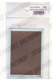 [사전 예약] ST27-FP0016T GOLD FOIL DECAL (1/4 SIZE) STUDIO27 【Detail Up Parts】