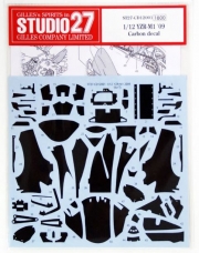 [사전 예약] ST27-CD12001 1/12 Carbon decal for YZR-M1 （2009)