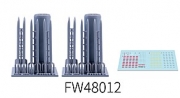 [사전 예약] FW48012 1/48 LAU-3 ROCKET LAUNCHER WITH 19 FOLDING-FIN AERIAL ROCKETS (2PCS)