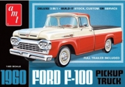 [사전 예약] AMT01407 1/25 FORD F-100 PICKUP W/TRAILER 1960