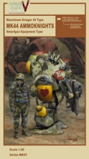 [사전 예약] HSGMK-07 1/20 Robot Battle V Mk44 Ammoknights (Smart Gun)