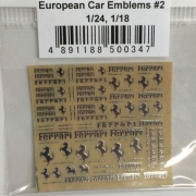 [사전 예약] MSMA034 1/24 Ferrari Metal emblems (1/18, 1/24)