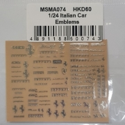 [사전 예약] MSMA074 1/24 Ferrari metal emblems #2