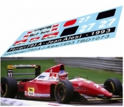 [사전 예약] TBD1073 1/24 Decals for Ferrari F93 A 1993 Jean Alesi (Missing Decals) TBD1073