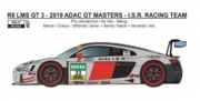 [사전 예약] REJ0407 1/24 Decal &ndash; Audi R8 LMS GT3 - 2018 / 2019 ADAC GT Masters - I.S.R. Racing - 1/24 for Meng / NuNu kit