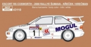 [사전 예약] REJ43110 1/43 Decal &ndash; Escort RS Cosworth - Rallye &Scaron;umava 2000 - Křeček / Krečman 1/43