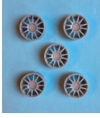 [사전 예약] REJSP932 1/24 Wheels &ndash; Fondmetal EVO Corse 18&lsquo;&lsquo; tarmac ( 5 pcs ) P 206 WRC 1/24 for Tamiya kit