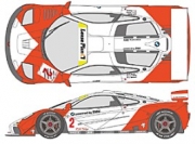 [사전 예약] SHK-D509 1/24 McLaren F1 GTR Short Tail - BPR Zhuhai 1996 - #6" by Fujimi (MarlXXXX included)