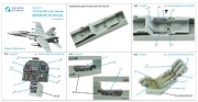 [사전 예약] QD72077 1/72 F/A-18C late 3D-Printed & coloured Interior on decal paper (Academy)
