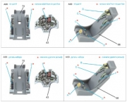 [사전 예약] QD72195 1/72 A-4C 3D-Printed & coloured Interior on decal paper (Fujimi/Hobby 2000)