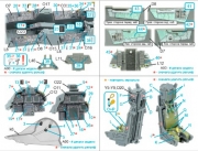 [사전 예약] QD48593 1/48 F-14D Super Tomcat 3D-Printed & coloured Interior on decal paper (GWH)