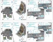 [사전 예약] QD72219 1/72 P-51B/P-51C Mustang 3D-Printed & coloured Interior on decal paper (Arma Hobby)