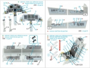 [사전 예약] QD48596 1/48 F-15E 3D-Printed & coloured Interior on decal paper (Hasegawa)