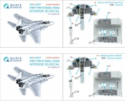 [사전 예약] QDS-48597 1/48 F-15A/F-15C Early/F-15J Early 3D-Printed & coloured Interior on decal paper (Hasegawa) (Small version)