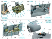 [사전 예약] QD48610 1/48 A6M5 Zero (Nakajima Production) 3D-Printed & coloured Interior on decal paper (Eduard)