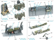 [사전 예약] QD48611 1/48 A6M2-K Zero 3D-Printed & coloured Interior on decal paper (Eduard)