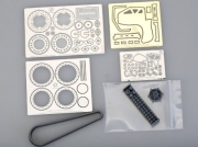 [사전 예약] HD02-0480 1/12 Honda XLR BAJA(MD22)(1991) Detail-UP Set For Hasegawa BK16（PE+Metal parts+Resin）