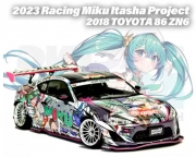 [사전 예약] CS124 1/24 Toyota 86 (ZN6) racing girl 2023 universal decal