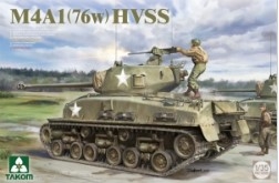 [사전 예약] TKM2205 1/35 M4A1(76)W Sherman HVSS w/Tank Crew