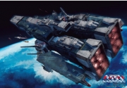 [사전 예약] HSG65830 1/4000 SDF-1 Macross Cruiser Fortress w/ Prometheus & Daedalus