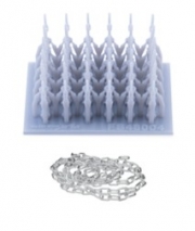 [사전 예약] FS48004 1/48 US NAVY TD-1 AIRCRAFT TIE-DOWN ASSEMBLY WITH PADEYE SOCKET(30PCS、TIEDOWN CHAIN 1m)"