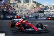 [사전 예약] [주문시 BBR에서 생산 예약] P18267C44 1/18 Ferrari SF25 Monaco livery for 75 years with Shell Lewis Hamilton - Polyfoam