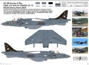 [사전 예약] FD48070 1/48 AV-8B Harrier II Plus VMA-231 ACE OF SPADES  CG 19  MCAS Cherry Point 2025