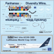 [사전 예약] 44-A330-28D 1/144 Lufthansa World Cup 2022 &ldquo;Diversity Wins&rdquo; A330-300