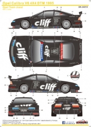 [사전 예약] SK24212 1/24 Opel Calibra V6 4X4 DTM 1995 Opel Team Joest