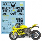 [사전 예약] 12-031 1/12 DUCATI 1199 Panigale S GRAZIE VALE! Replica for Tamiya