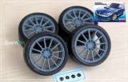 [사전 예약] ZR146 1/24 18 inch Enkei Subaru WRX STI Spec C Type RA-R rim set