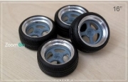[사전 예약] ZR147 1/24 16 inch SSR MK2R rim set